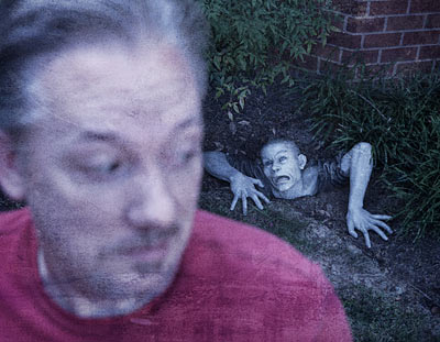 Élőhalott kerti törpe - Garden Zombie